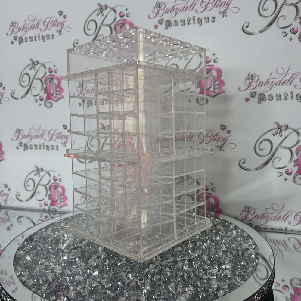 Impressions vanity Makeup Organizer holder lipstick lipgloss Clear Acrylic